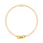 Bracelet or 375 jaune