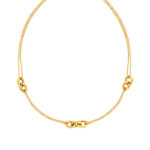 Collier or 375 jaune