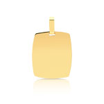 Pendentif or 375 jaune