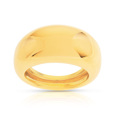 Bague or 375 jaune