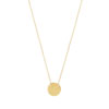 Collier or 375 jaune