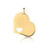 Pendentif or 375 jaune