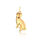 Pendentif or 375 jaune