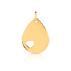 Pendentif or 375 jaune
