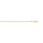 Chaine or 375 jaune 50 cm