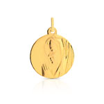 M&eacute;daille or 375 jaune