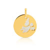 Pendentif or 375 jaune