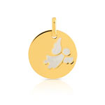 Pendentif or 375 jaune