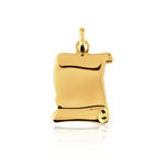Pendentif or 375 jaune