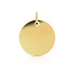 Pendentif or 375 jaune