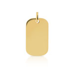 Pendentif or 375 jaune