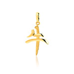 Pendentif zodiaque chinois or 375 jaune Buffle