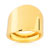 Bague or 375 jaune