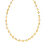 Collier or 375 jaune