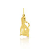 Pendentif zodiaque or 375 jaune vierge