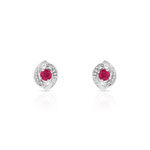 B.o. or 375 blanc rubis et diamant