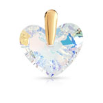 Pendentif or 375 jaune cristal