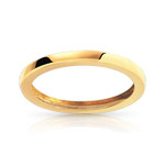 Bague or 375 jaune