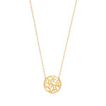 Collier or 375 jaune