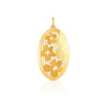 Pendentif or 375 jaune