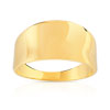 Bague or 375 jaune