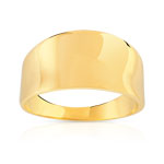 Bague or 375 jaune