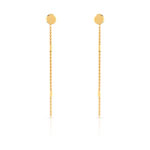 Boucles d oreilles or 375 jaune