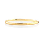 Bracelet jonc or 375 jaune
