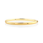 Bracelet jonc or 375 jaune