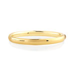 Bracelet jonc or 375 jaune