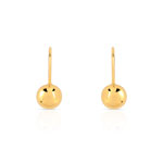 Boucles d oreilles or 375 jaune
