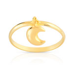 Bague or 375 jaune