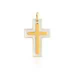 Croix or 375 jaune nacre