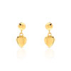 Boucles d'oreilles or 375 jaune