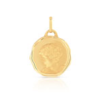 M&eacute;daille or 375 jaune