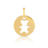 Médaille or 375 jaune