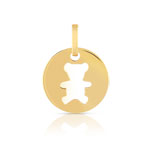 M&eacute;daille or 375 jaune