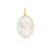 Médaille or 375 jaune nacre