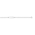 Gourmette personnalisable or 375 blanc
