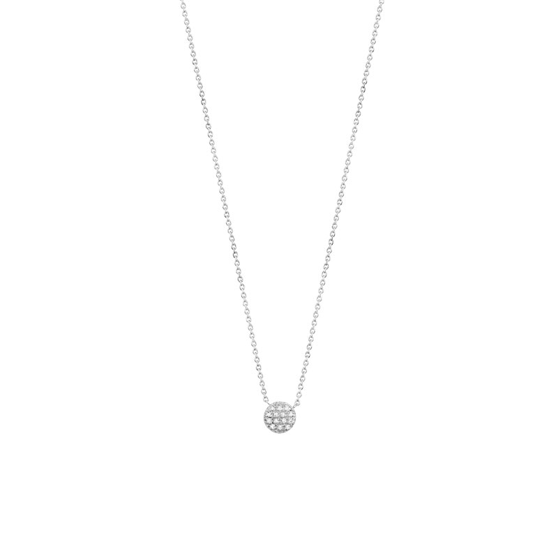 collier or 375 blanc diamant collier en or blanc 375 14 diamants total ...