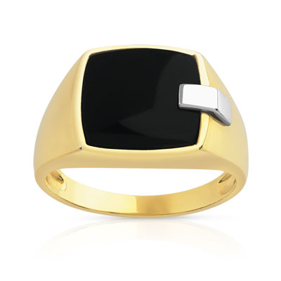 bague or homme onyx bague or homme onyx
