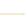 Bracelet or 375 2 tons