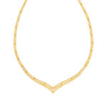 Collier plaqu&eacute; or