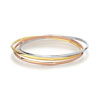 Bracelet jonc plaqué or