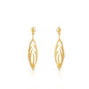 Boucles d'oreilles plaqué or