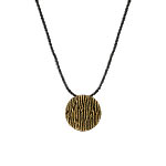 Pendentif plaqu&eacute; or