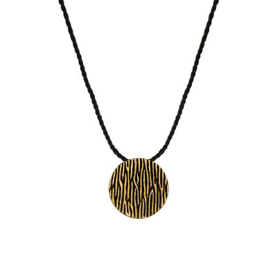 Pendentif plaqué or