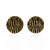 Boucles d&rsquo;oreilles plaqu&eacute; or