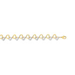Bracelet plaqu&eacute; or 2 tons