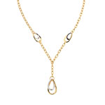 Collier plaqu&eacute; or 2 tons